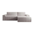 Canapé modulable en tissu pour salon - 240 x 100 x 85