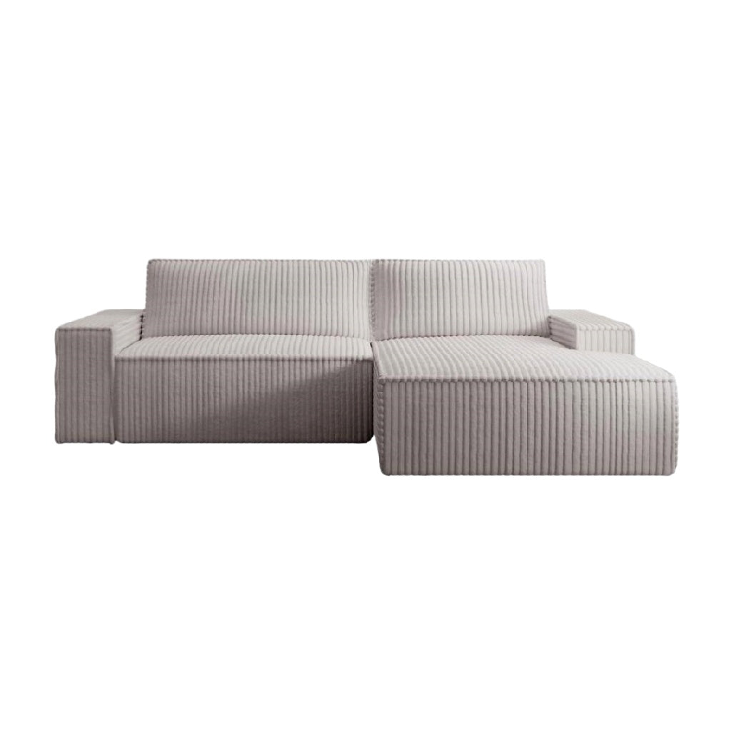 Canapé modulable en tissu pour salon - 240 x 100 x 85